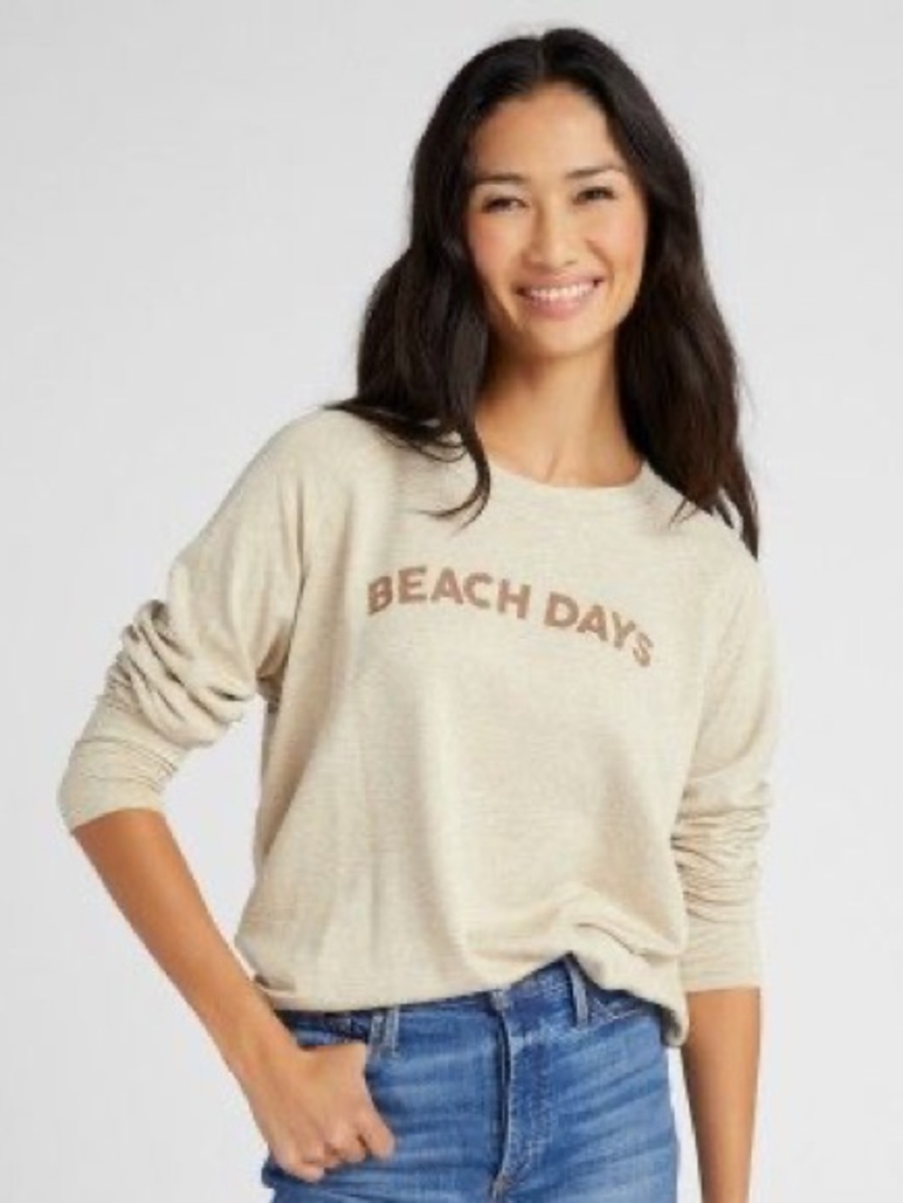 78 & Sunny “Beach Days” Ultra Soft Pullover – Size Large